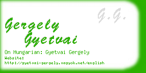 gergely gyetvai business card